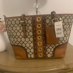 NWT Nine West Tote and Wallet set